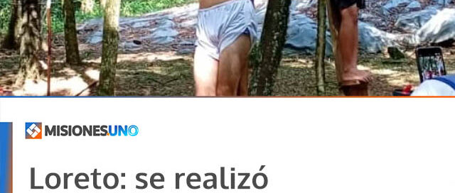 Loreto: se realizó el tradicional Vía Crucis viviente con acompañamiento municipal